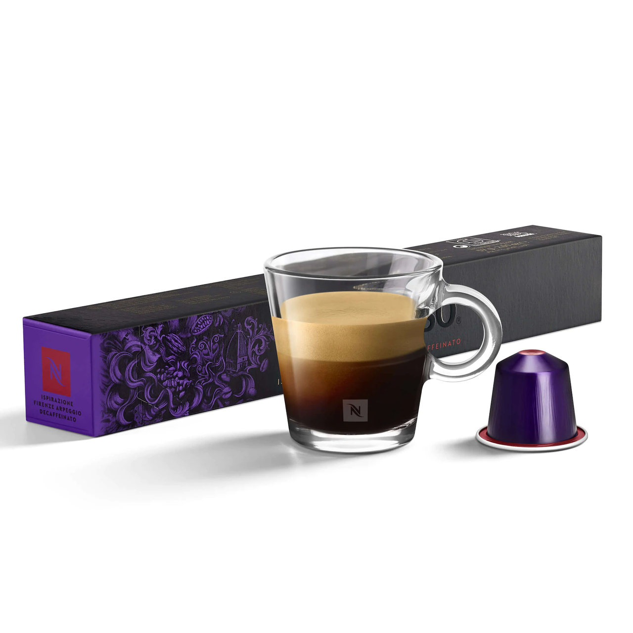 Кава в капсулах Nespresso Ispirazione Firenze Arpeggio Decaffeinato, фото 1