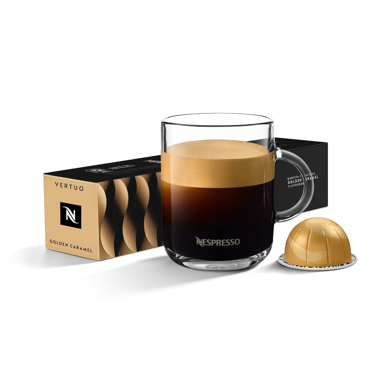 Капсули Nespresso Vertuo Barista Creations Golden Caramel (230мл), фото 1