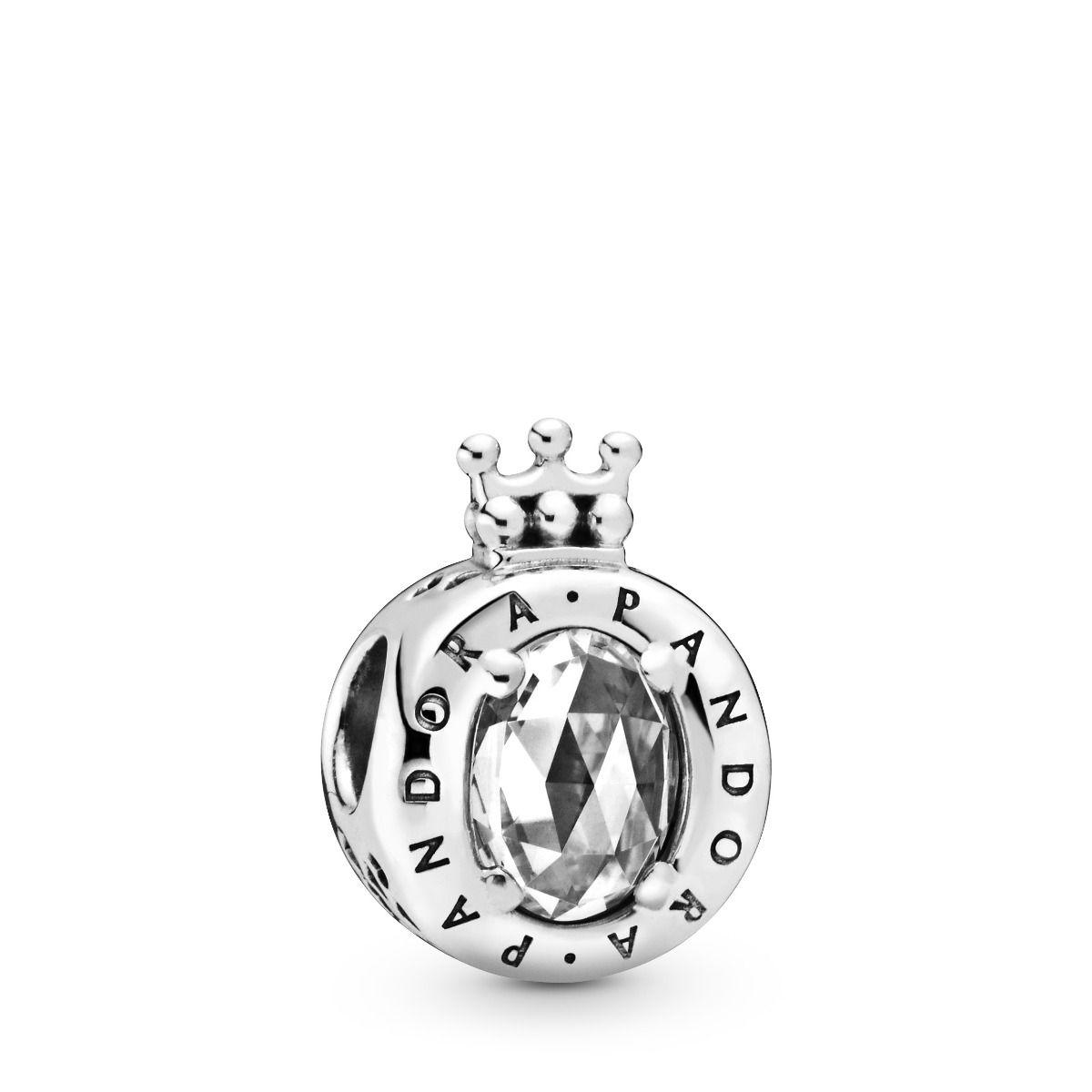 Срібна намистина Пандора "Корона О" 798266CZ