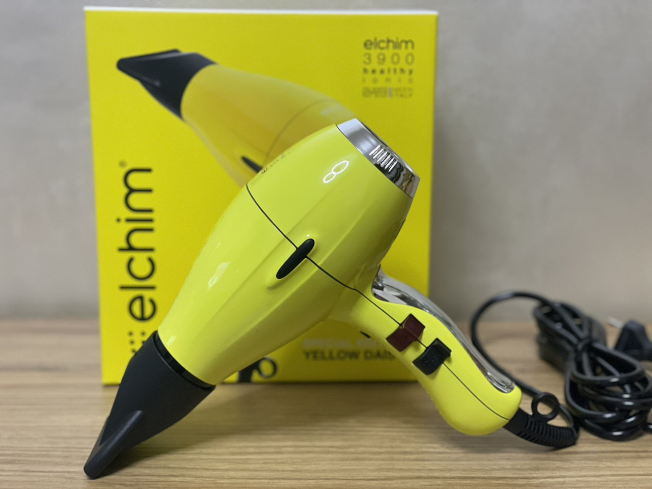 Італійський Фен для волосся Elchim 3900 Healthy Ionic, Yellow (жовтий)