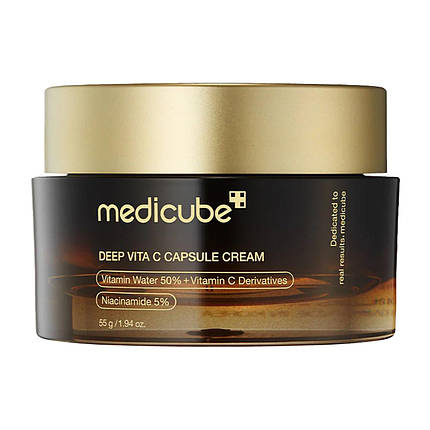 Освітлювальний капсульний крем з вітаміном С Medicube Deep Vita C Capsule Cream, 55 г, фото 1