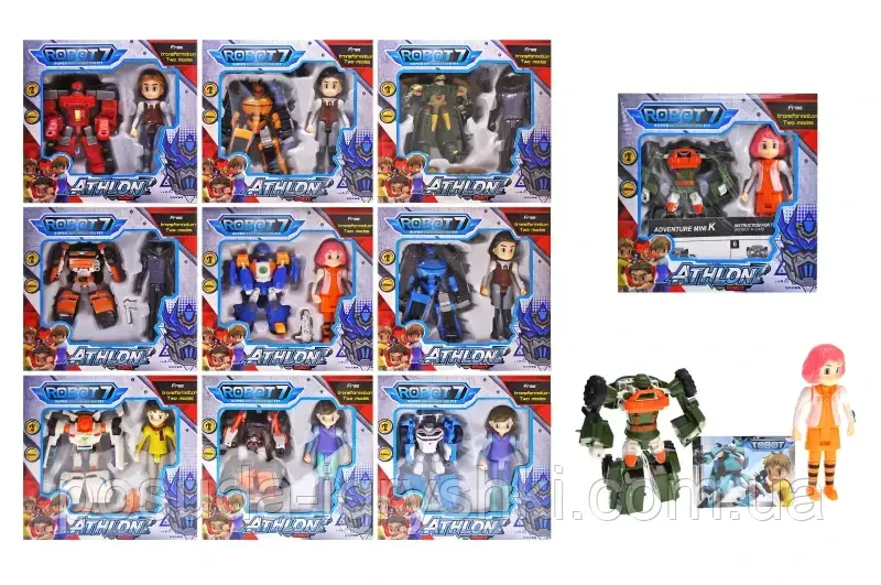 Трансформер "Бот" в коробці, Q1916. Ціна вказана за одного трансформера., фото 1