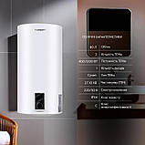 Водонагрівач електричний Thermo Alliance 80 л SLIM вертикальний, сухий ТЕН 2,0 кВт D80V20J(D)2-K, фото 3