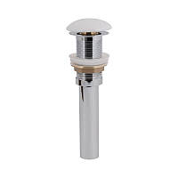Донний клапан для раковини Qtap PU02 225х70х70 White