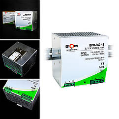 Блок живлення Biom Professional DC12 360W BPD-360-12 30A під DIN-рейку