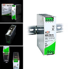 Блок живлення Biom Professional DC12 150W BPD-150-12 12,5A під DIN-рейку