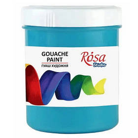 Гуаш "ROSA Studio" блакитна 100мл.