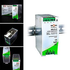 Блок живлення Biom Professional DC12 75W BPD-75-12 6,5A під DIN-рейку