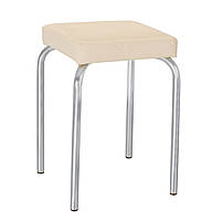 Табурет кухонний Tutti alu екошкіра V-18 кремова (Новий Стиль ТМ)