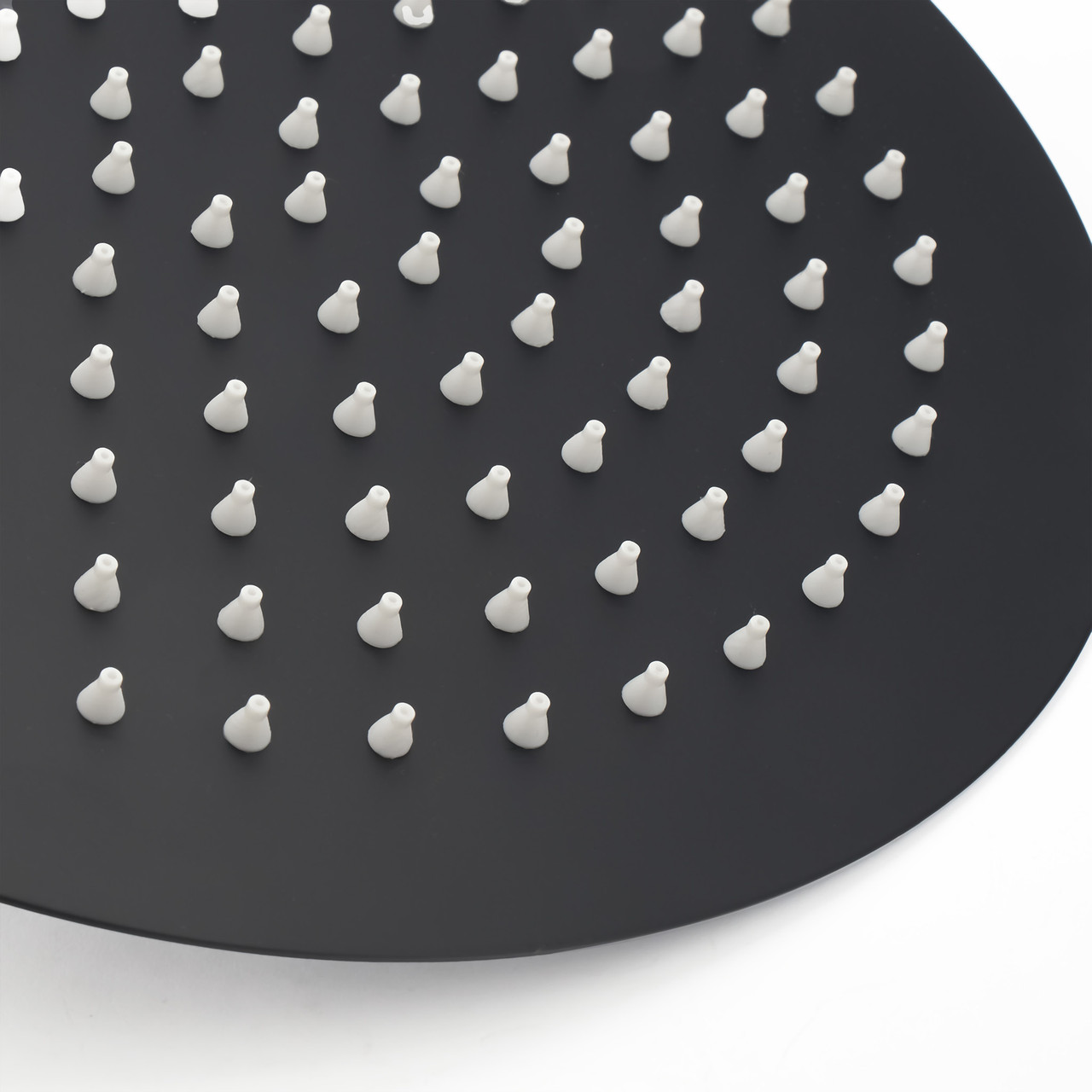 Лійка верхнього душу LN-252(B) комплектується розпилювачами з пружної гуми.