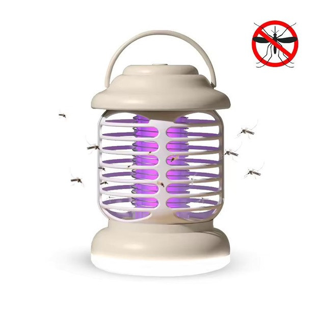 Інсектицидна лампа від комах ХO-YH10 1200 мА·год антимоскітна кемпінгова акумуляторна лампа-ліхтар, фото 1