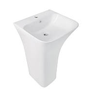 Раковина для підлоги моноблок Qtap Crow 450x435x835 White QT0511G315WN