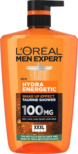 Гель для душу 5в1 L'Oreal Paris Men Expert Hydra Energetic (1л.)