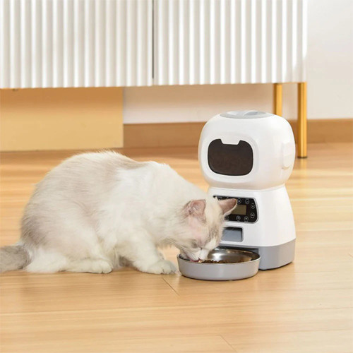 Автоматична годівниця для домашніх тварин Elf Pet Feeder, 3.5 л, розумна, фото 1