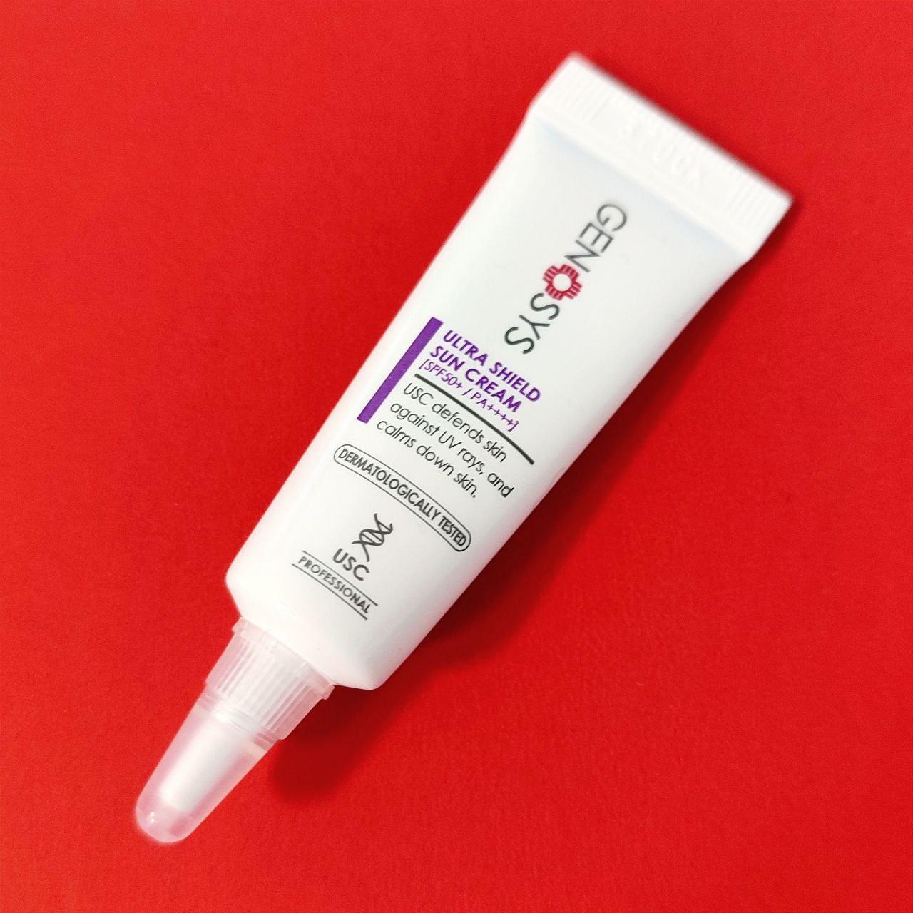 Сонцезахисний крем Genosys Ultra Shield Sun Cream SPF 50+ 4g, фото 1