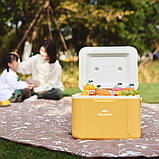 Холодильник туристичний Naturehike CNK2450CF012 18л (Жовтий), фото 6