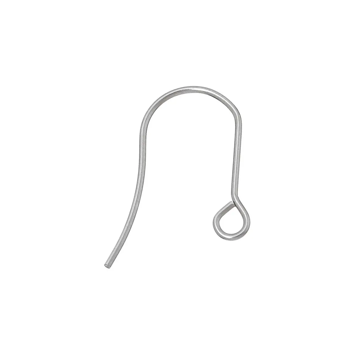 Основи для сережок FInding Швинзи у формі U з нержавіючої сталі Сталистий 19 мм x 14 мм Ціна за 1 шт