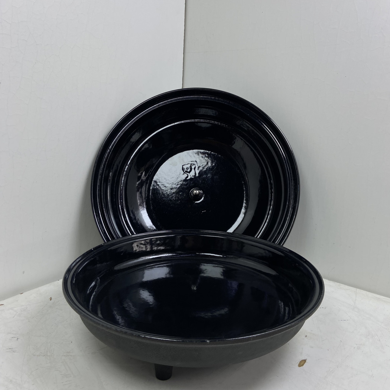 Круглий деко з кришкою Ø 400 мм, фото 1