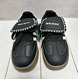 Дитячі стилькі кросівки кеди  Paliament adidas samba   32-37 чорні, фото 7