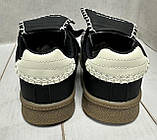 Дитячі стилькі кросівки кеди  Paliament adidas samba   32-37 чорні, фото 5