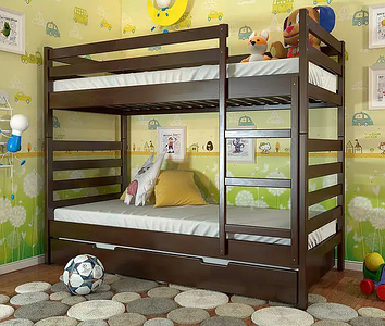 Ліжко двоярусне дитяче Ріо трансформер TM ArborDrev