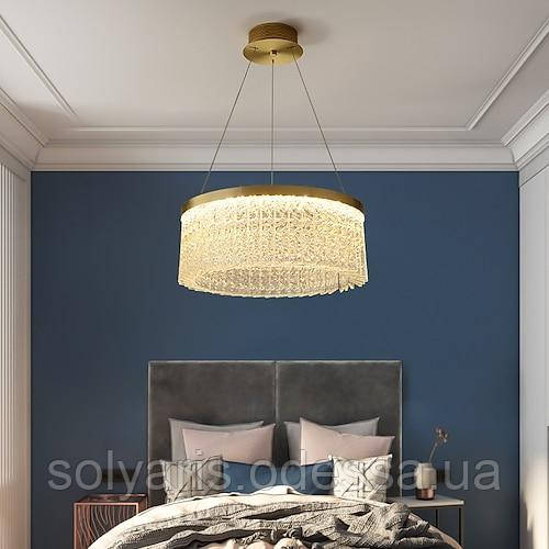 Люстра 50см 50ват 222068-500 (латунь,хром), фото 1