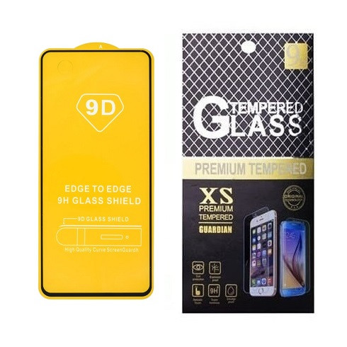 Захисне скло Samsung Galaxy S21 FE 5G (G990) з чорною рамкою