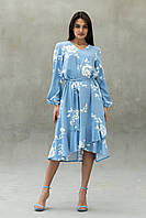 Літня сукня міді стильна жіноча Олександра/розмір 42 44 46 48 50 52 54 56 /