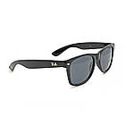 Сонцезахисні окуляри Ray Ban Wayfarer 2140 Black, фото 4
