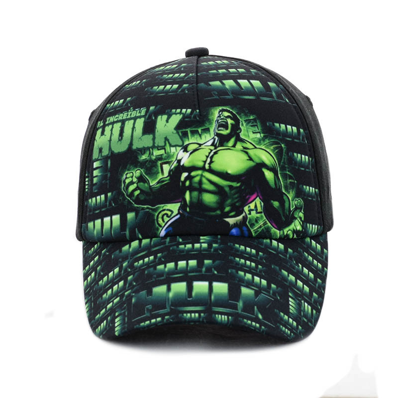 Дитяча котонова кепка  "Hulk"