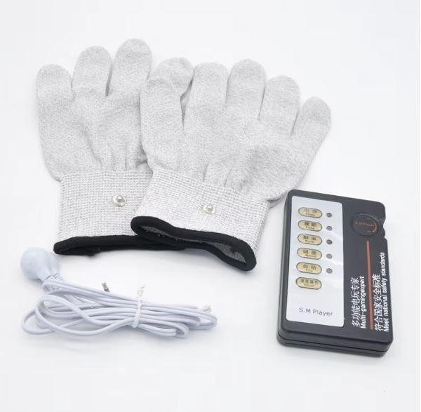 Електричний стимулятор з перчатками, фото 1