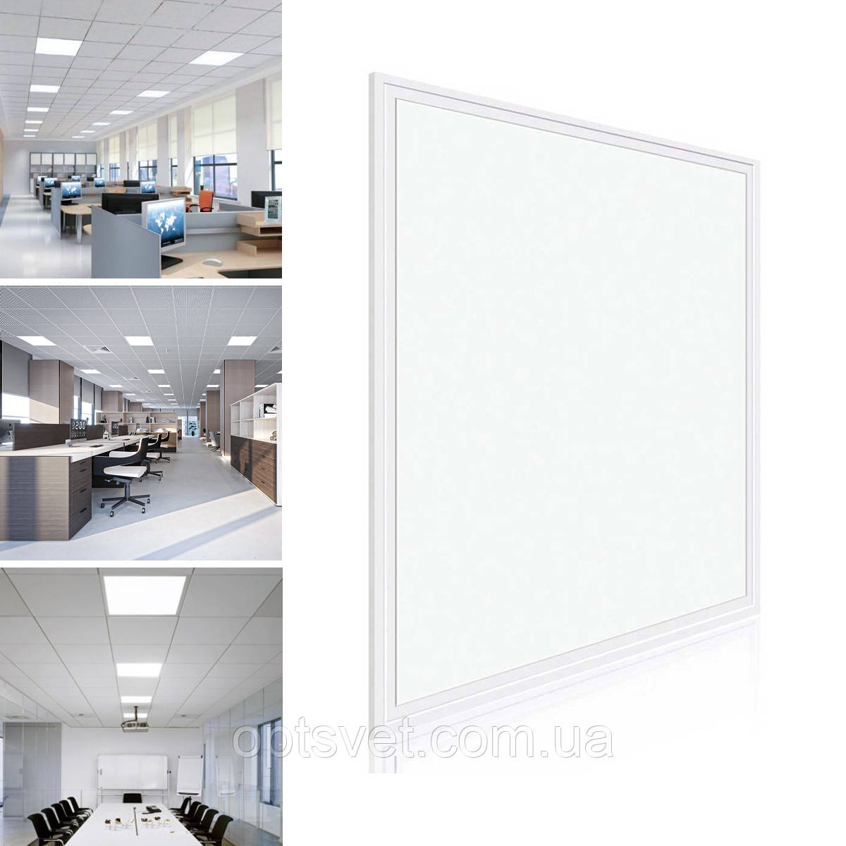 Світлодіодна панель JL 600*600 36W JL-36-PL-2P-CW 6000K, фото 1