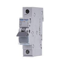 Автоматичний вимикач HAGER однополюсний 1P 13А C, MCN113, Хагер модульний автомат для щитів і боксів