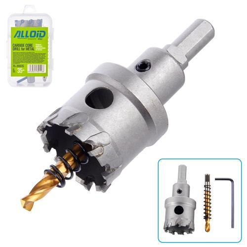 Alloid. Сверло корончатое твердосплавное по металлу 35мм, фото 1
