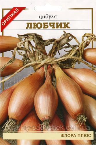 Насіння цибулі Любчик 5г. Середньоранній.