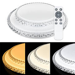 Світильник світлодіодний Biom SMART SML-R22-50/2 3000-6000K 50 Вт з д/у