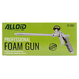 Alloid. Пистолет для монтажной пены GF-0501 с тефлоновым покрытием держателя, фото 2