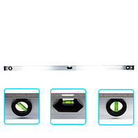 Alloid. Уровень строительный 150см, 3 капсулы 2 ручки