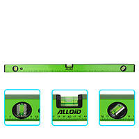 Alloid. Уровень строительный 80см, 3 капсулы