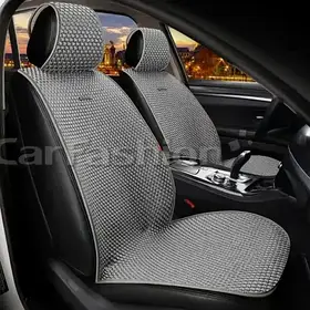 Накидки на передній ряд CarFashion, модель Kant, сірий