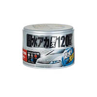 М'який віск для темних авто SOFT99 Coating&Cleaning Wax Silver & Dark 230г