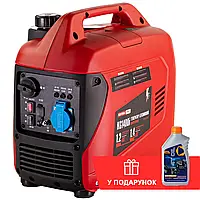 Інверторний бензиновий генератор  PRO KG1400i + олива (1.4 кВт)
