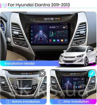 Junsun 4G Android магнітолу для hyundai Elantra 2011-2016 wifi