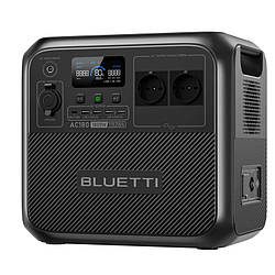 Зарядна станція Bluetti AC180 - портативна електростанція 1800 Вт, ємність 1152 Вт·ч, акумулятор LiFePO4 Мультистандартна розетка