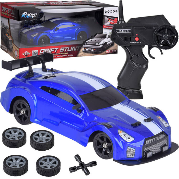 АВТОМОБІЛЬ RC Drift 4x4 на дистанційному керуванні зі LED Lighting із ефектом диму, фото 1