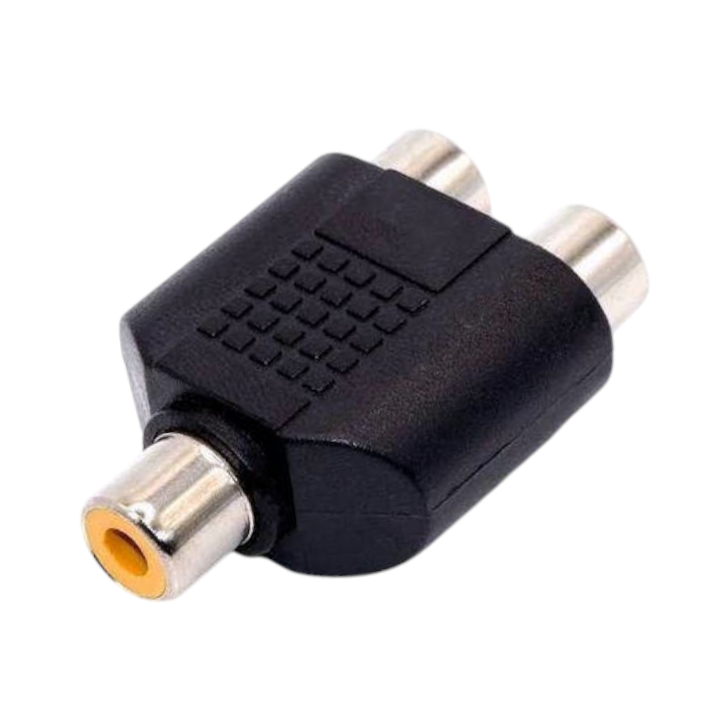Перехідник RCA (мама)/2*RCA (мама)