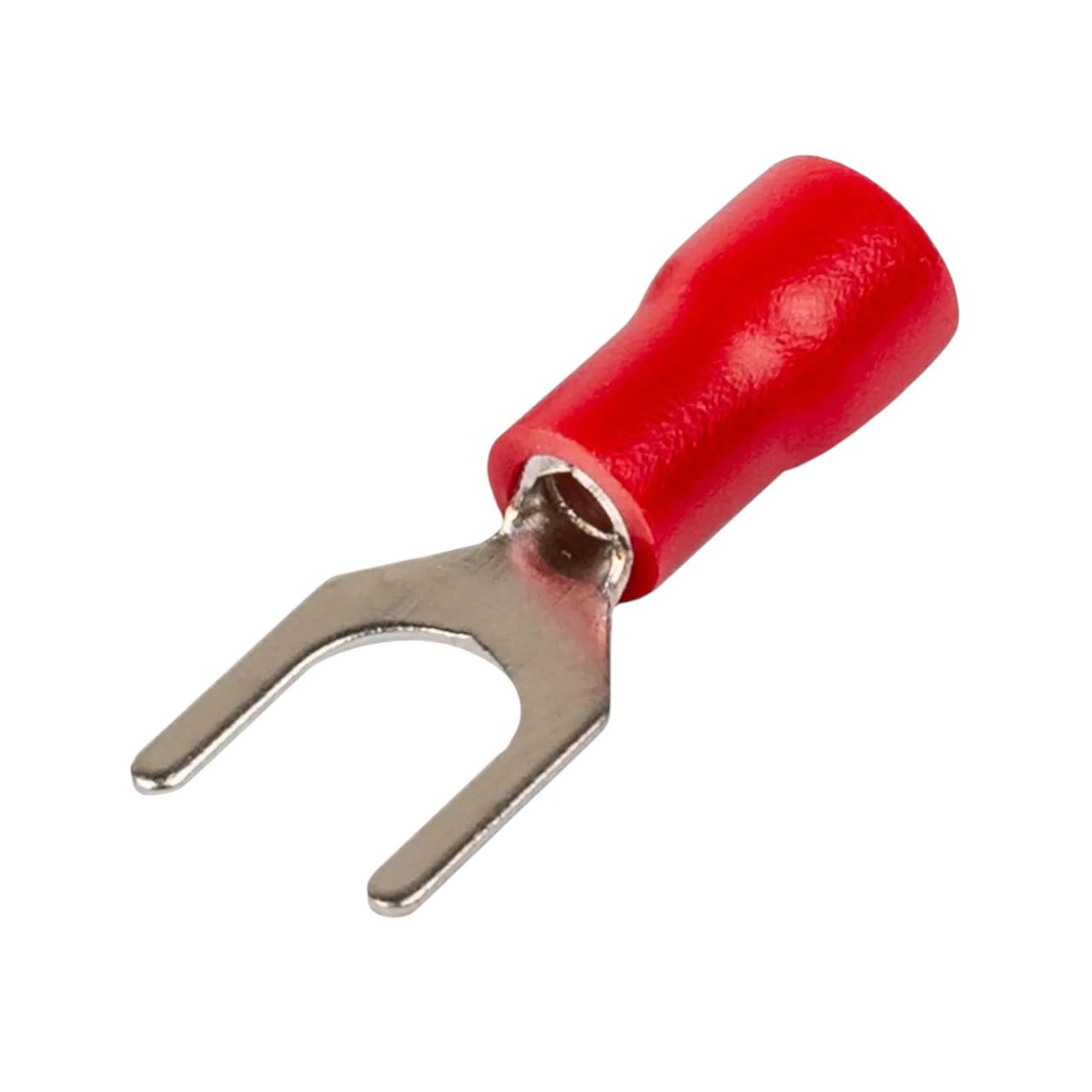 Наконечник вилковий SV 1,25-5 із ізоляцією ПВХ 50 шт./пач., наконечник з ізоляцією, кабельний наконечник