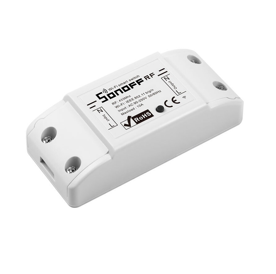 Реле Wi-Fi програмоване Sonoff (250V, навантаження до 10 А), реле для розумного дому