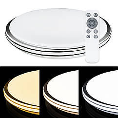 Світильник світлодіодний Biom SMART SML-R18-50/2 3000-6000K 50 Вт з д/у