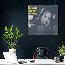 Плакат "Лана Дель Рей, Lana Del Rey, Did you know (2023)", 60×60см, фото 3